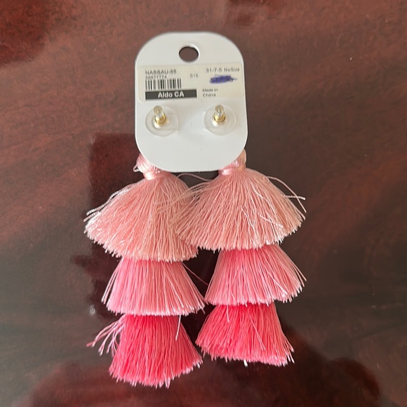 Aldo Tassel Earrings - Picture 2 of 3